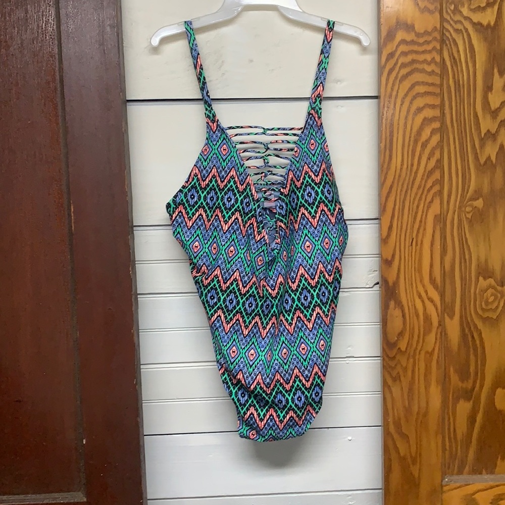 No Boundaries Patterned One Piece Swimsuit